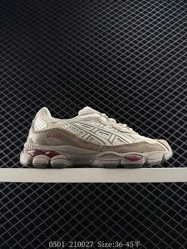 Asics Gel NYC deportes y ocio zapatos de carrera profesionales transpirables con una parte superior 