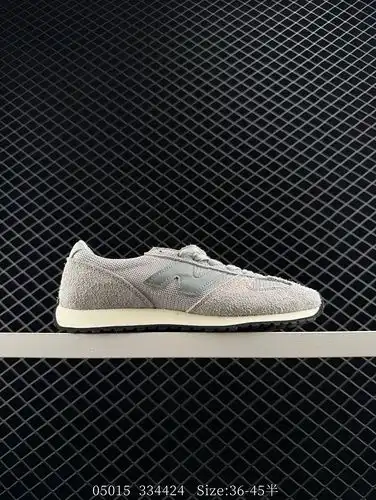 New Balance NB 471 serie tela cuero de vaca en capas cuero retro moda antideslizante zapatos casuale