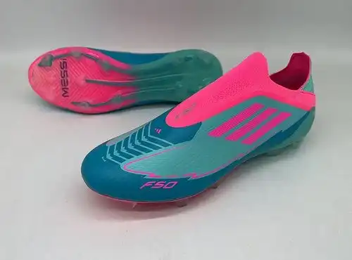 Llegada 3945 Adidas F50 sin encaje completo de punto impermeable FG zapatos de fútbol Adidas F50 Eli