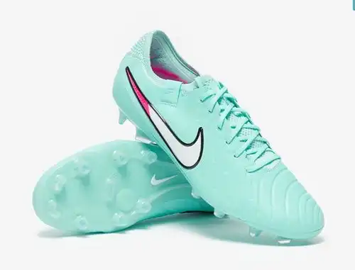 Llegó Nikes nueva generación Legend 10 zapatos de fútbol totalmente de punto FG NikeTiempo Legend 10