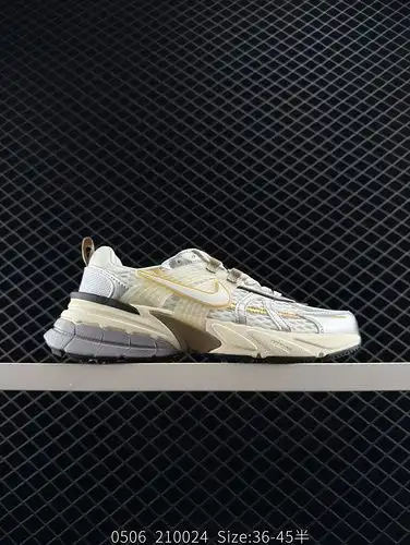 NIKE V2K Runtekk Rechargeable Version Shock Absorbent Anti Slip Retro Low Top Running Shoes Made of 