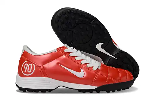 Llegó NiñosMujeresZapatos de hombre Nike T90 Serie MD Bottom Grass Uñas Zapatos de fútbol NIKE T90 T