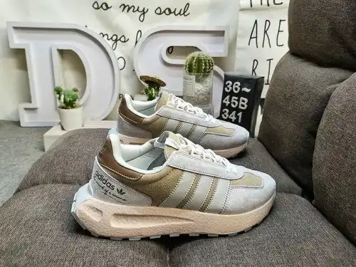 341D nivel de la empresa Adidas ORIGINALS RETROPY E5 Velocidad ligera Serie Retro versátil zapatos d