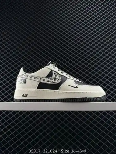 Limited overseas release! Company level Nike Air Force 1; 07 Low "North Collaboration - CDG Bla