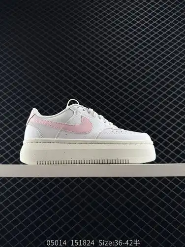 True label ✅ Nike Nk Court Vision Alta Ltr Retro Versatile Thick soled Breathable Casual Sneakers It