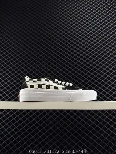 Proceso de vulcanización para WansiVANS SK8LOW clásico negro y blanco tabla de marcado zapatos de lo