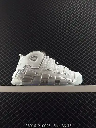 True label ✅ Nike WMNS Air More Uptempo GS Barely Green Pippen First Generation Series Classic High 