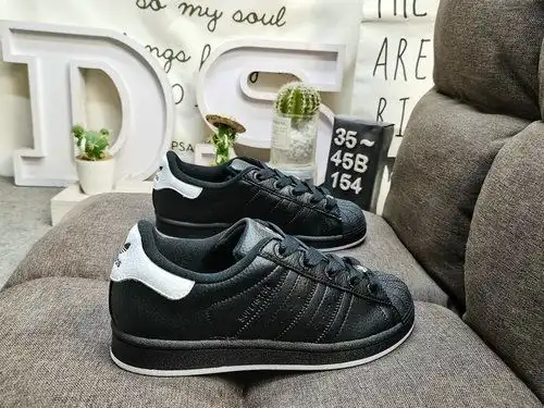 154D Adidas Three Leaf Clover Originals Superstar JR0029 Shell Head Clásico versátil zapatos deporti