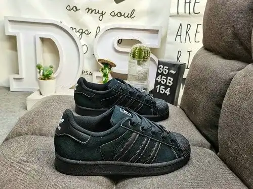 154D Adidas Three Leaf Clover Originals Superstar JH54 Shell Head Clásico versátil zapatos deportivo