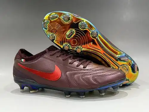 Llegó 3945 Nike Tiempo Legend X Academy FG3945 Retro FG Zapatos de fútbol