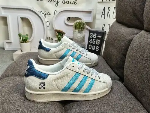 098D Adidas Three Leaf Clover Originals Superstar Shell Head Classic Versatile Casual Sports Board S