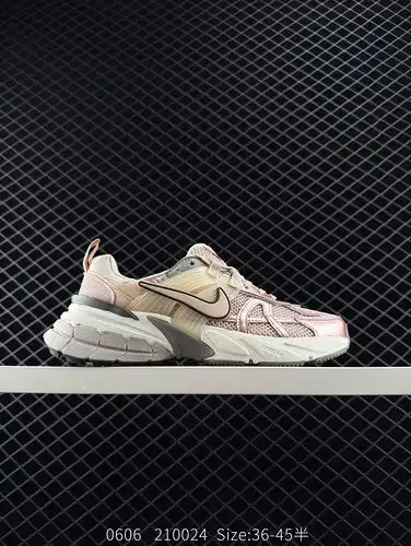 Nike V2K RUN zapatos de carrera Retro tendencia malla zapatos deportivos respirables gris plata Mate