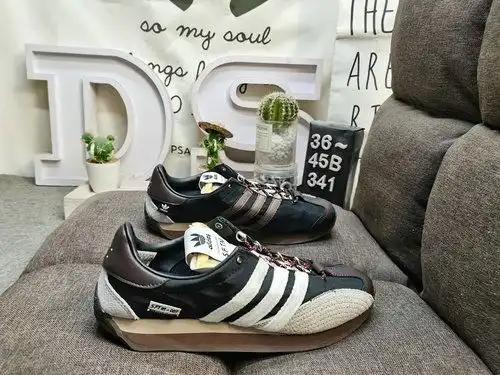 341D nivel de empresa Adidas WB Country zapatos con suela de goma tienen un estilo elegante y elegan
