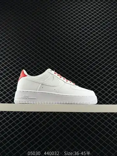 Fuerza Aérea 1 ampx27 07 Bajo Blanco y Rojo Original Último Cartón Original para Crear una Versión P