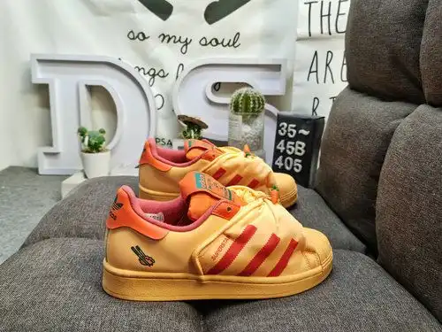 405D nivel de la empresa genuino tamaño medio derretimiento tristeza x adidas originales Superstar 4