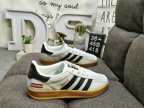 418D Adidas Gazelle Indoor DM SC9207726 zapatos ligeros resistentes al desgaste Este zapato deportiv