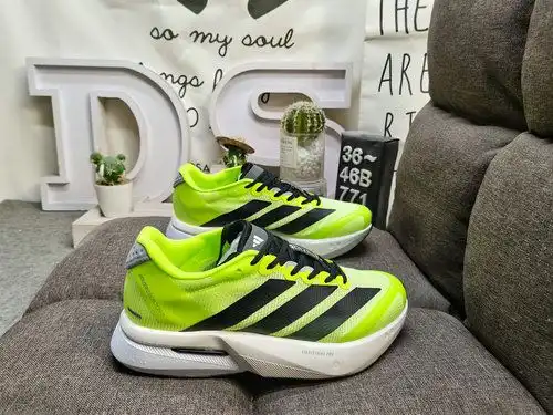 771D Adidas ADIZERO BOSTON 13 JS4933 cómodo de moda antideslizante ligero bajo corte suela gruesa al