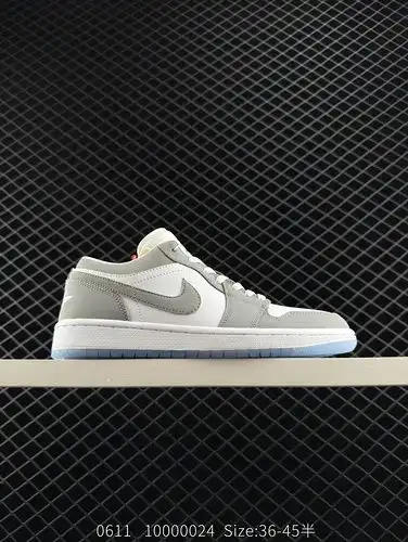 Nike Air Jordan 1 Bajo AJ1 Joe 1 Bajo Top Zapatos de mesa casual sincronizados Colores oficiales Núm