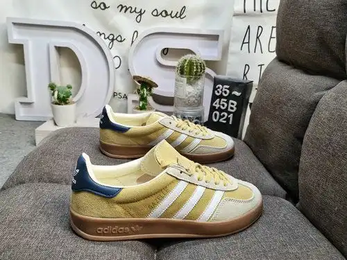 021D Adidas Gazelle Indoor JI3523 zapatos ligeros resistentes al desgaste Este zapato deportivo Adid