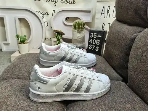 373D Adidas Three Leaf Clover Originals Superstar JQ8777 Shell Head Clásico versátil zapatos deporti