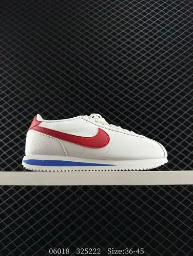 Nike Classic Cortez Nike Classic ligero y cómodo Hombre y mujer Forrest Gump zapatos Zapatos de carr