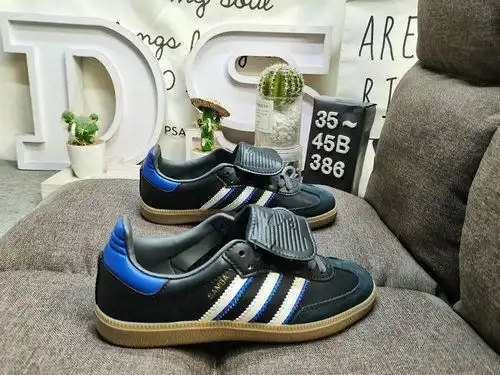Los clásicos Originales de 386DAdidas SAMBA OG JQ5 de los últimos años están hechos de cuero de ante