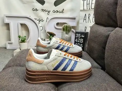 405D Adidas Originals Gazelle INdoor JQ05 Tres hojas de trébol casual antideslizante resistente al d