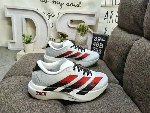 253D nivel de la empresa Adidas ADIZEROEoid SL M JQ4569 zapatos de carrera ligeros El diseño de zapa