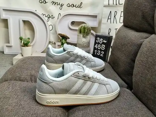 132DAdidas GRAND COURT BASE 00s Zapatos deportivos casuales de corte bajo de la serie Grand para hom