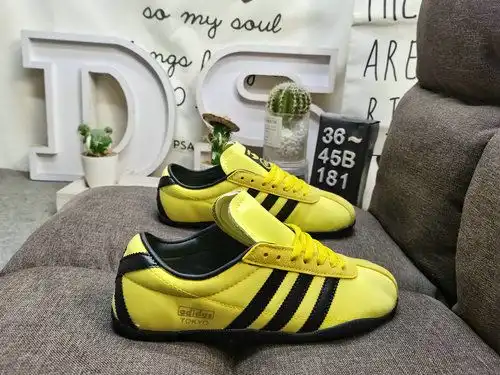 181Dadidas Origins Tokyo JQ2156 Clásico cómodo antideslizante Zapatos de tabla de corte bajo resiste
