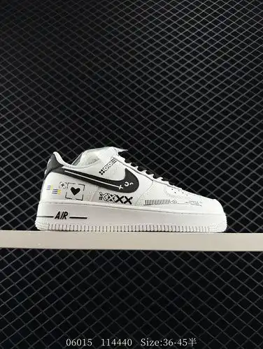 200 Nike AIR FORCE 107 Air Force No1 zapatos deportivos casuales versátiles de alta altura El rendim