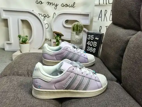 386D Adidas Three Leaf Clover Originals Superstar JQ8776 Shell Head Clásico versátil zapatos deporti