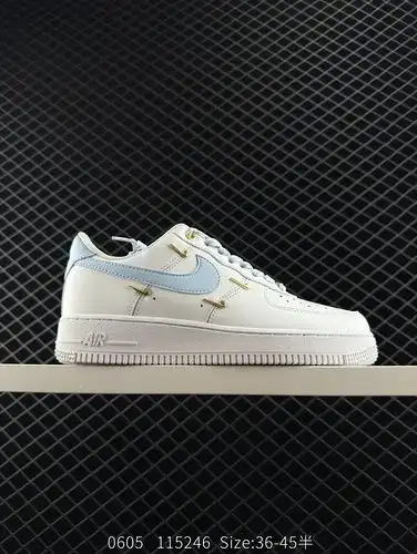 230 Nike Air Force 107 Air Force One zapatos deportivos casuales versátiles de alta parte baja El re