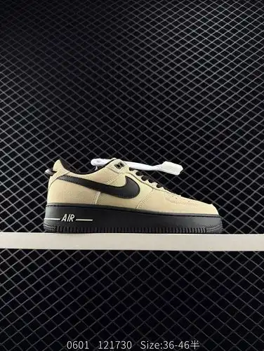 NIKE AIR FORCE 107 Original Último Cartón Original Creando Versión de la Fuerza Aérea de corte bajo 