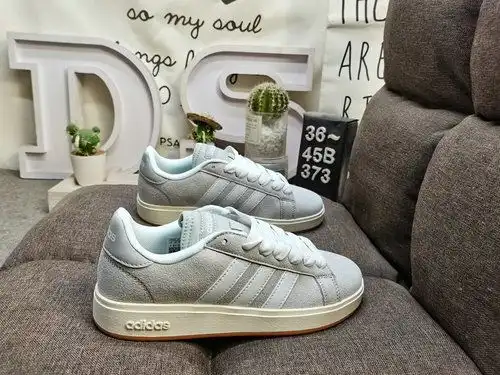 373DAdidas GRAND COURT BASE 00s Zapatos deportivos casuales de corte bajo de la serie Grand para hom