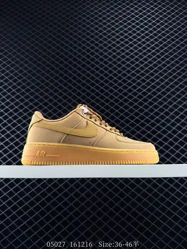 Nike Air Force 1 Low Air Force One zapatos deportivos casuales versátiles de alta altura El rendimie