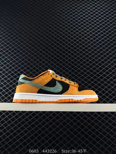 nivel de la empresa Nike DUNK BAJO Slam Dunk Serie Retro Bajo Top Casual SB Serie Deportes Skateboar