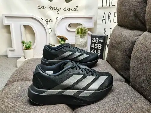 418D nivel de la empresa Adidas ADIZEROEoid SL M JP7147 zapatos de carrera ligeros El diseño de zapa