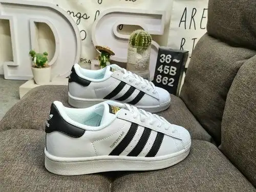 862D Adidas Three Leaf Clover Originals Superstar EG48 Shell Head Clásico versátil zapatos deportivo