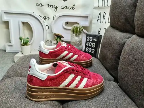 862D nivel de la empresa Adidas Origins GAZELLE BOLD CNY JQ5977 Snake Year Edición Limitada Alto Cal