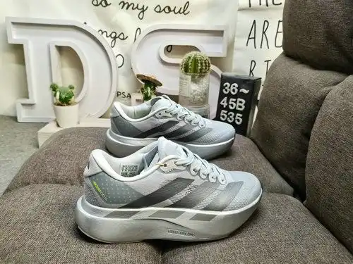 535D nivel de la empresa Adidas ADIZEROEoid SL M JR3419 zapatos de carrera ligeros El diseño de zapa