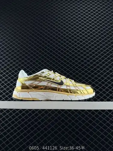 Nike W P6000WhiteOracleAqua Magic Dream Chasing Space Series Retro Dad Style Deportes Casuales Zapat
