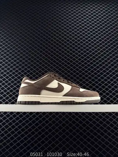 Nike Dunk Low SB serie clásica versátil zapatos deportivos casuales con llenado de lengua gruesa mej