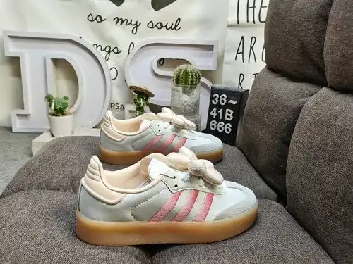 666DAdidas SAMBAE W sistema de tamaño medio genuino que utiliza ante combinado con material superior