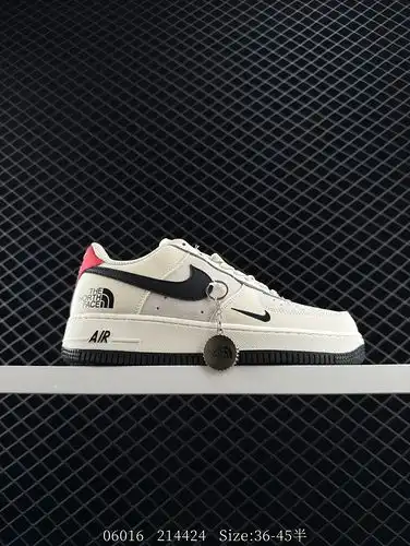 Nivel de la empresa Nike Air Force 107 Bajo alto zapatos deportivos zapatos casuales agujas plegable