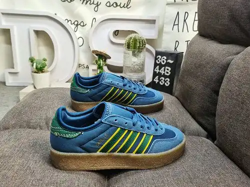 433D nivel de la empresa Adidas CLOT GAZELLE S BI EC JR5408 suela gruesa de goma zapatos de entrenam