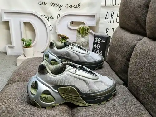 164D nivel de la empresa Adidas Edge Runner Maravilla Moda Tendencia Antideslizante Tela resistente 