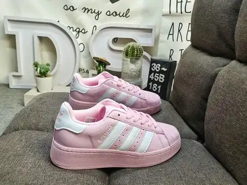 181D Adidas Three Leaf Clover Originals Superstar Shell Head Clásico versátil casual zapatos deporti