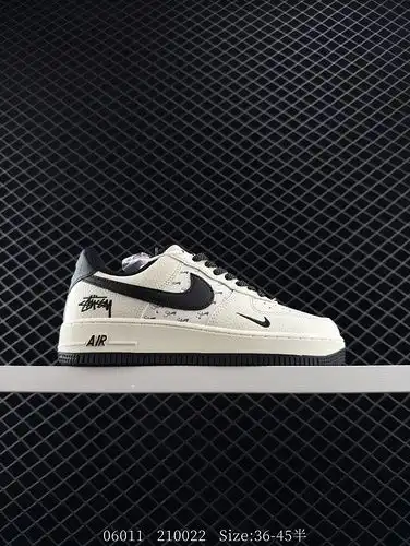 Etiqueta verdadera NIKE AIR FORCE 107 Original Último Cartón Original Creando Puro Bajo corte Versió
