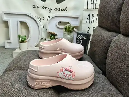 126Adidas OZWAVE CLOG JR7 Estable amortiguación rebote suela gruesa papa zapatillas chef segunda gen